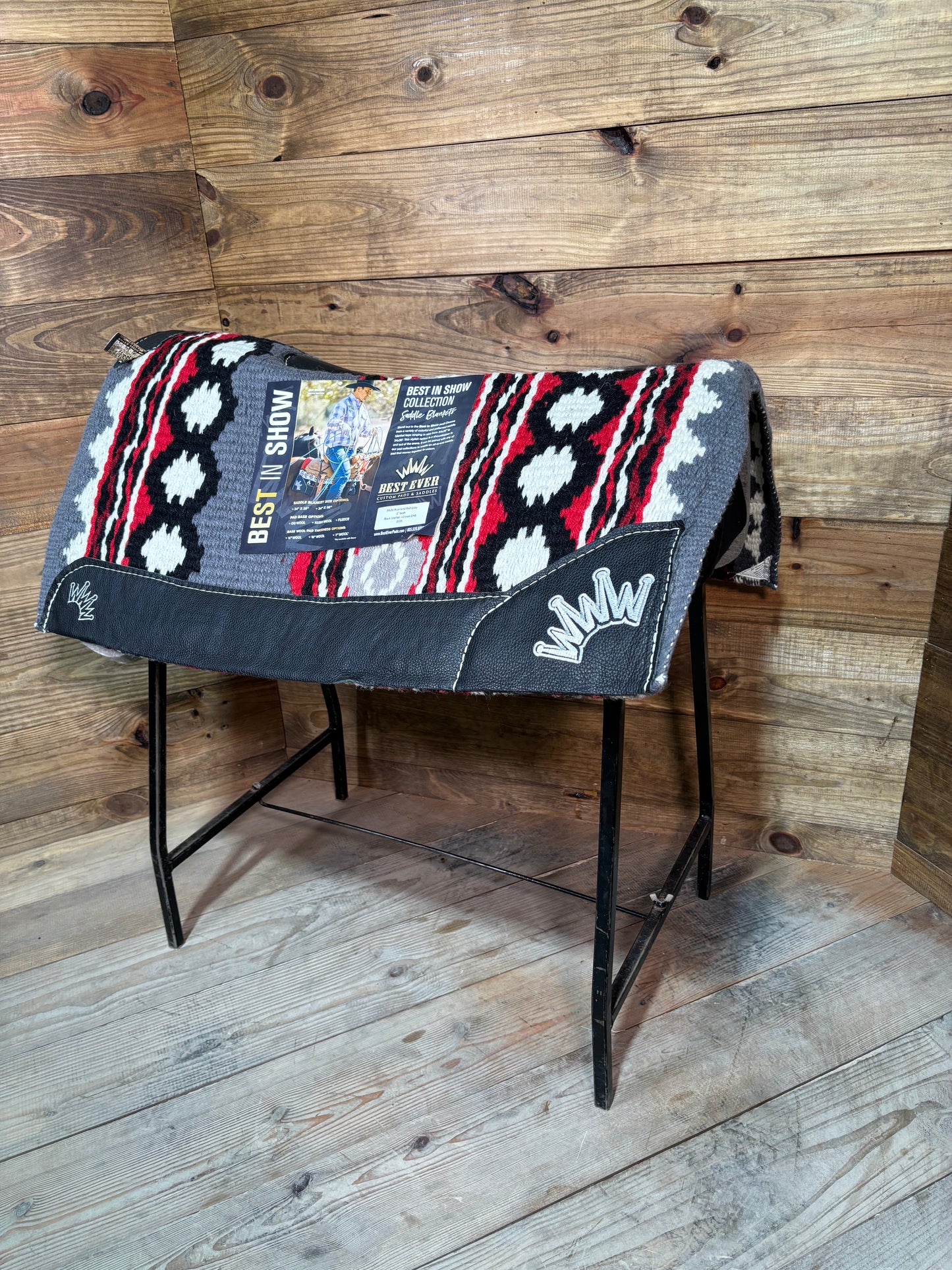 Best Ever 34X36 & 3/4" Kush Riverland Red Gray