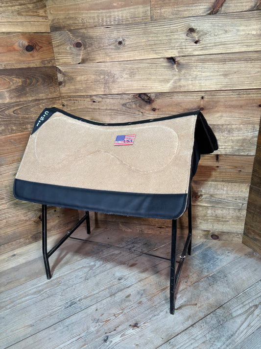 19 CSI Tan Standard Western Cut Large Saddle Pad