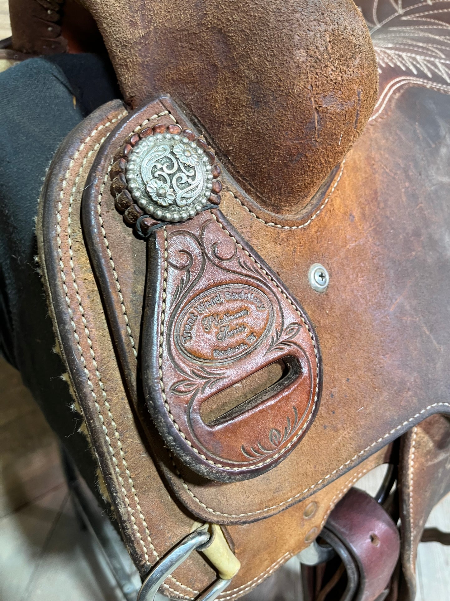 15 1/2” Trent Ward Platinum Roper ISUSED2360