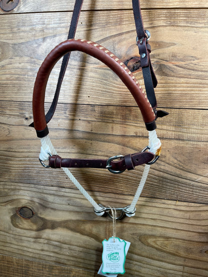 Martin Saddlery Noseband w Cavesson Double Rope