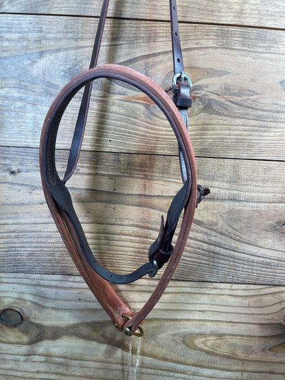 Martin Saddlery Noseband w/ Cavesson Stitched Harness
