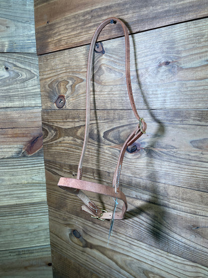 H950 Herman Oak Leather Cavesson