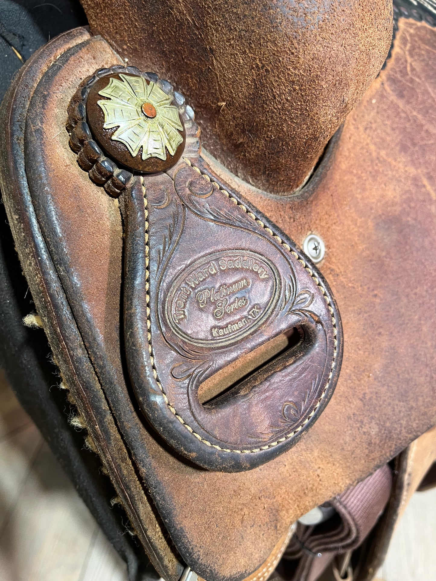 14 1/2" Trent Ward Platinum Roper ISUSED2364