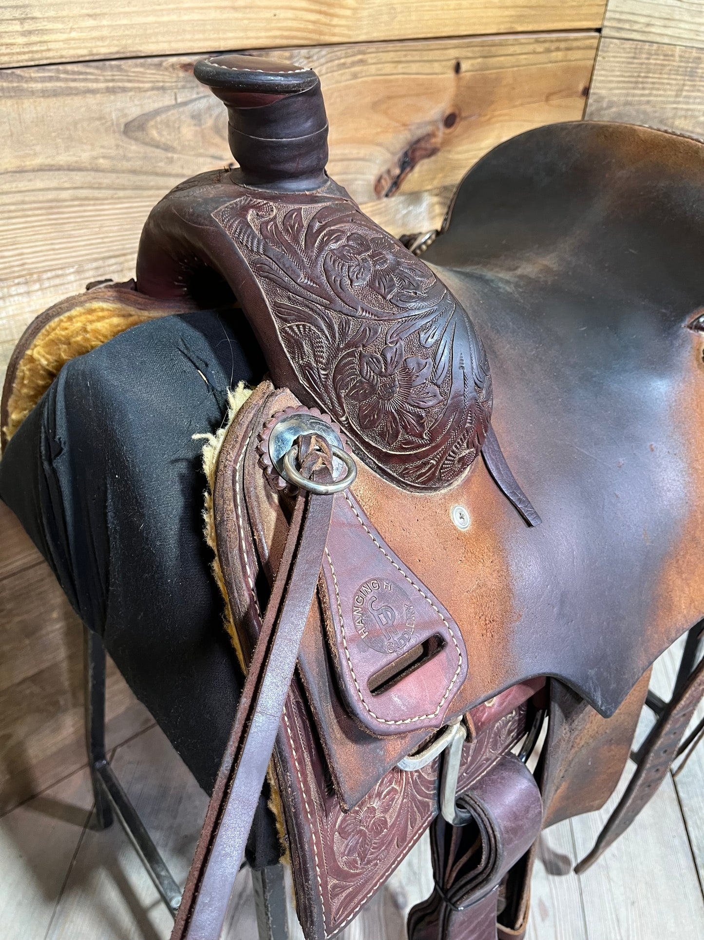 14 1/2" Hanging H Ranch Saddle ISUSED2365