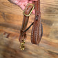 Medium Oil Double Stitched Roping Rein