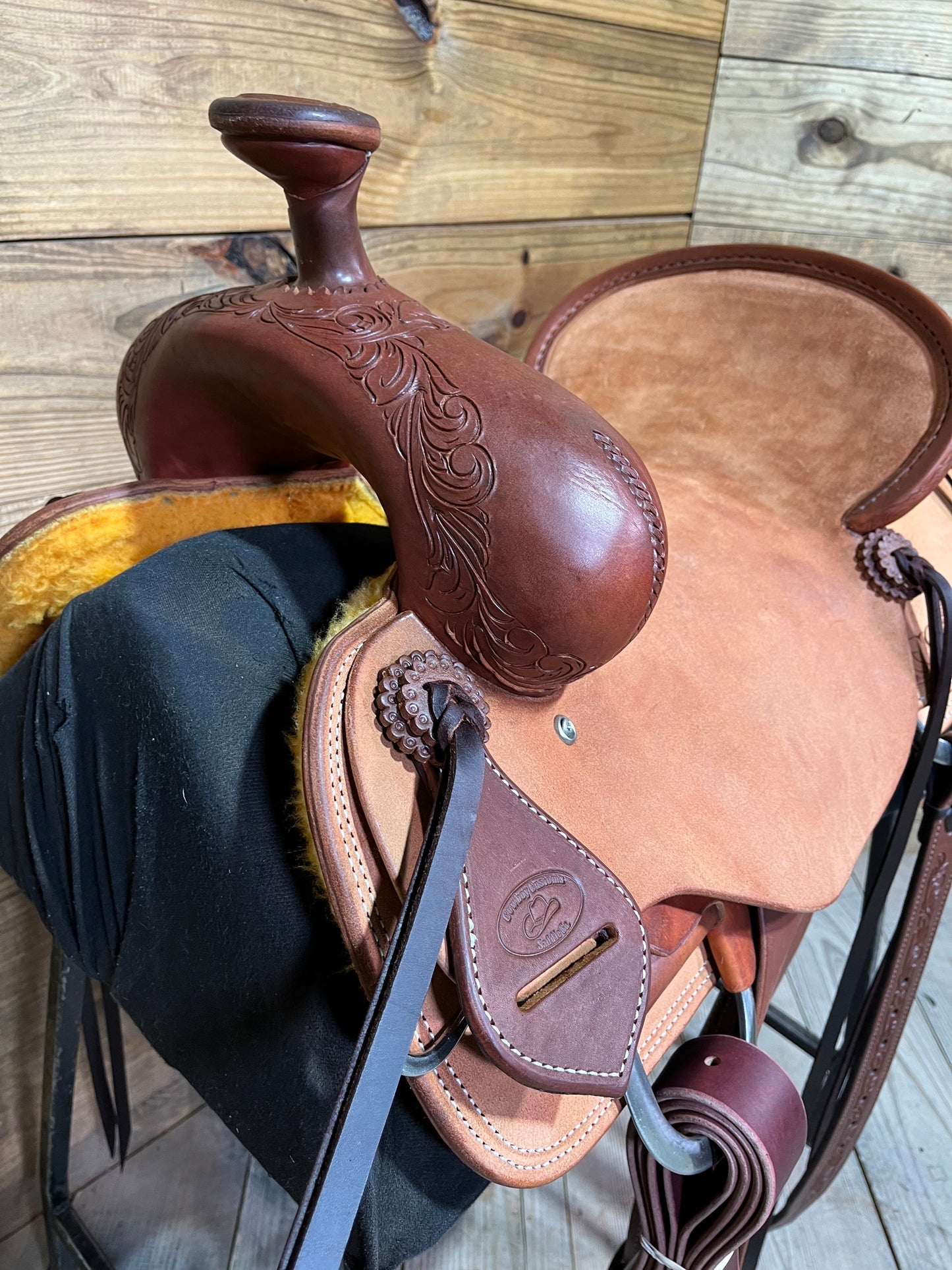 15 1/2” Cowboy Custom Ranch Saddle ISCC036