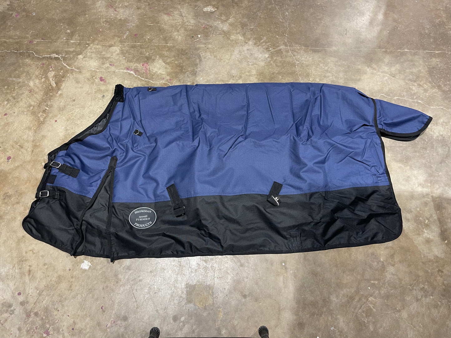 Showman Horse Blanket Navy