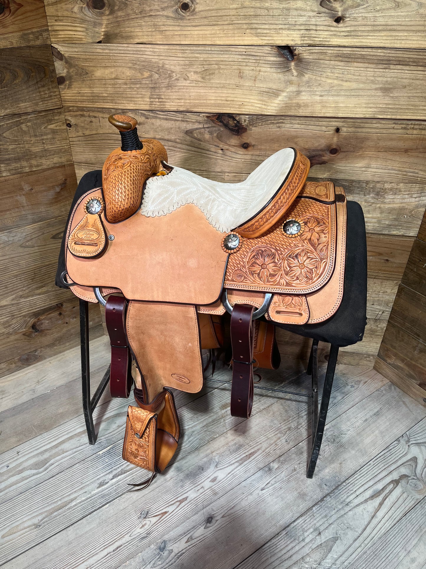 13 1/2” Trent Ward Platinum Calf Roper ISPR1354-26