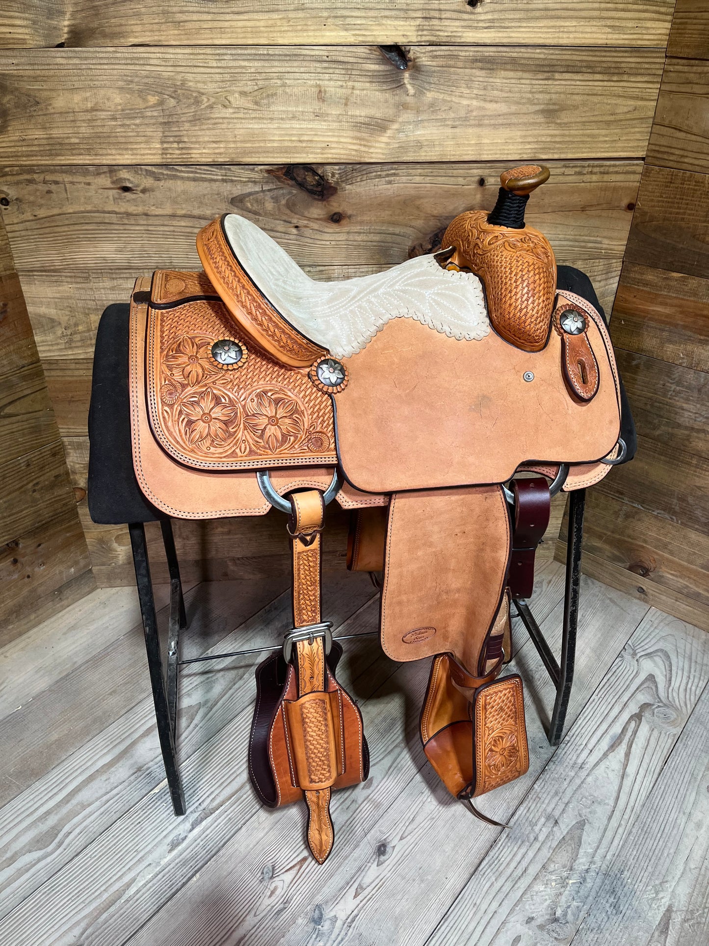 13 1/2” Trent Ward Platinum Calf Roper ISPR1354-26