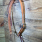 Harness Leather Headstall w/ Latigo Quick Change Knots
