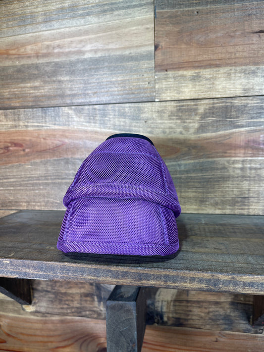 Classic Equine DY-NO Turn Bell Boots/ Purple