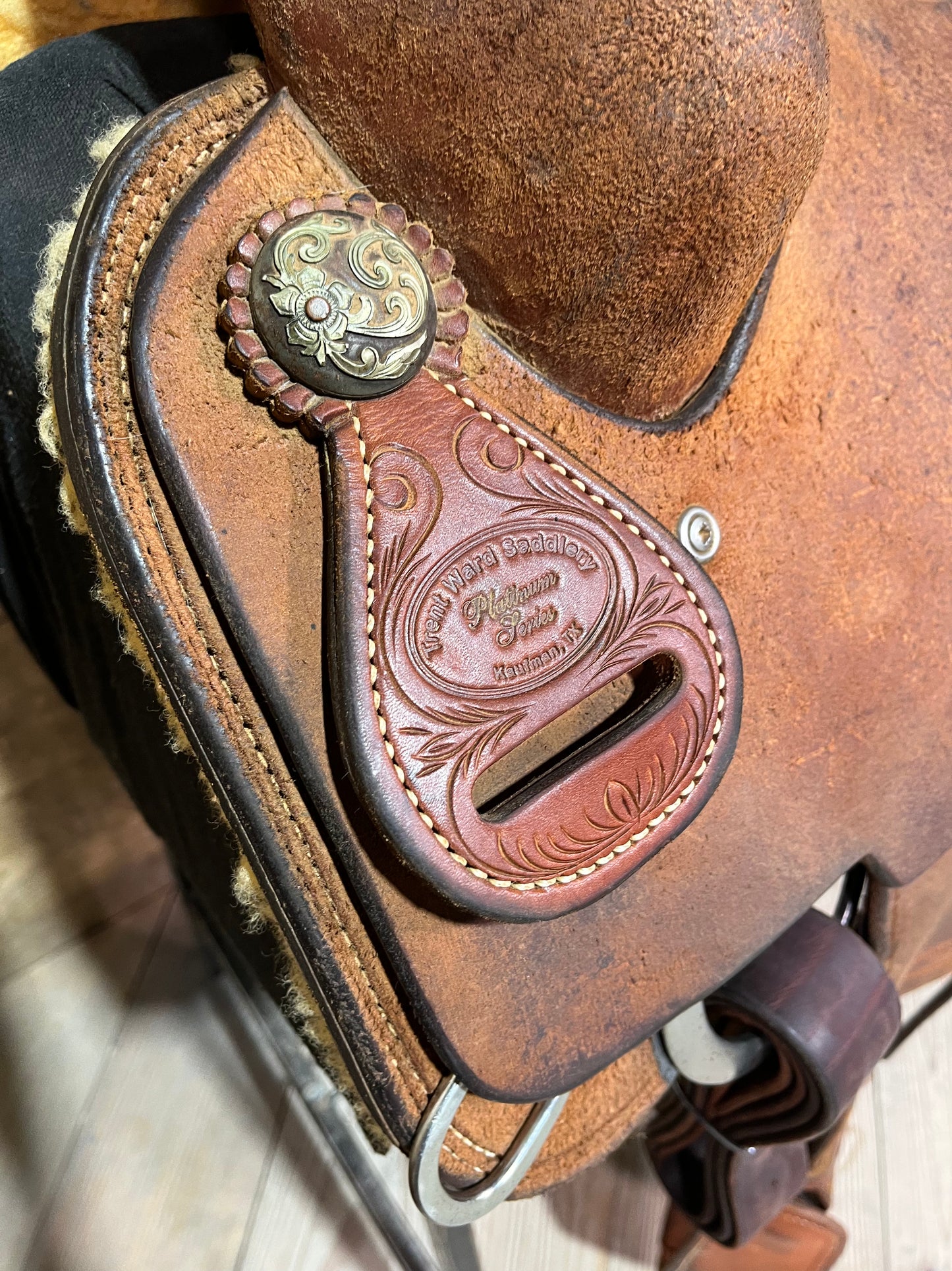 14 3/4" Trent Ward Platinum Roper ISUSED2387