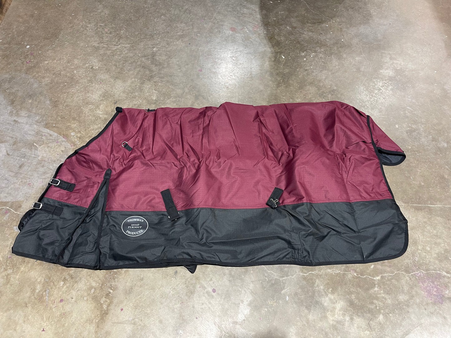 Showman Horse Blanket Maroon