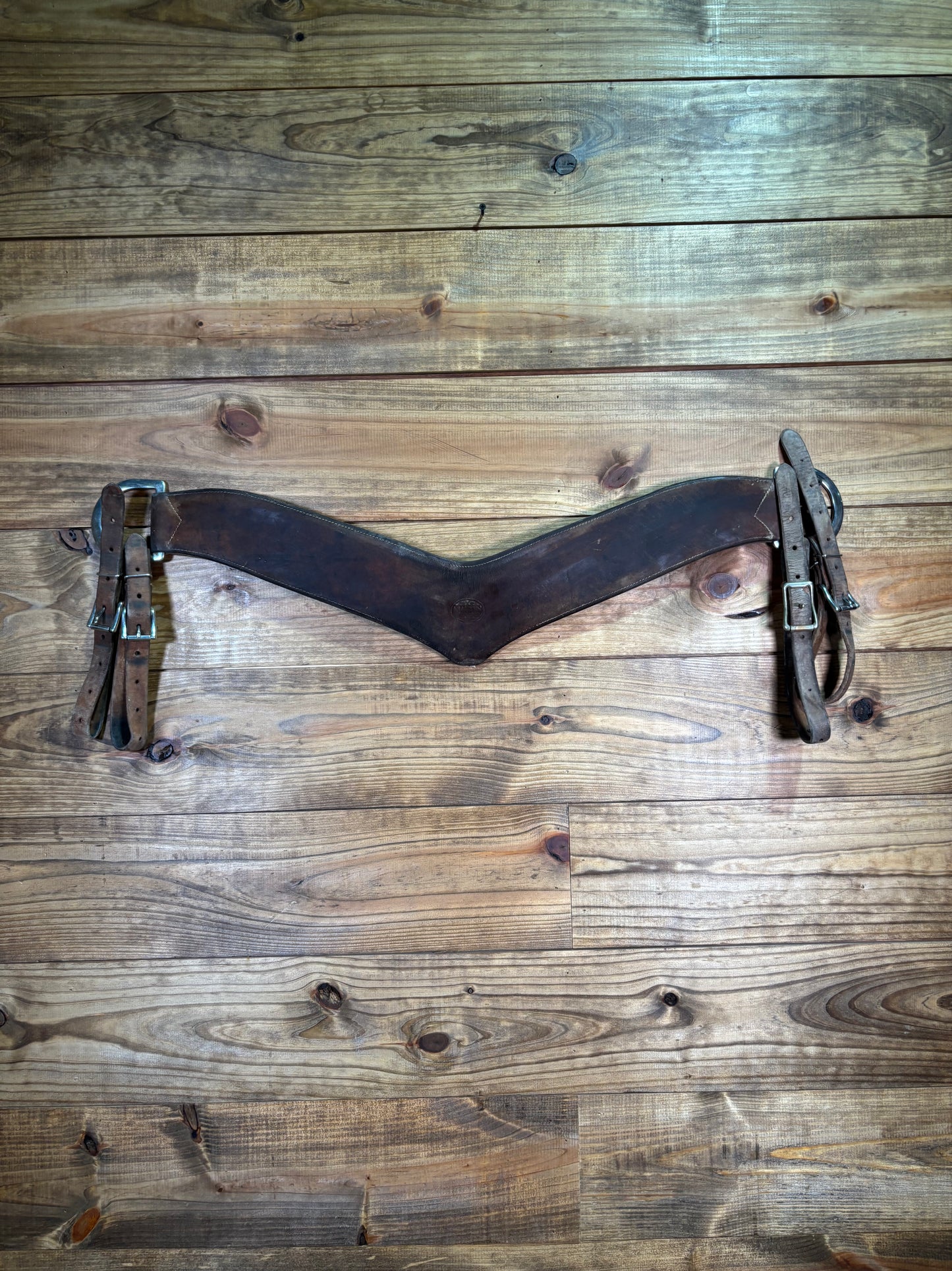 USEDTACK113 4" Martin Saddlery Roughout Tripping Collar