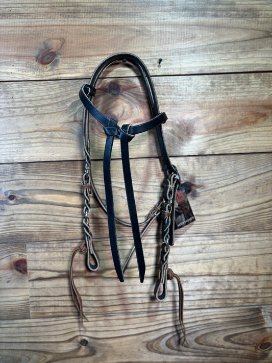 Joe Hipp Browband Headstall w/ Rings #2