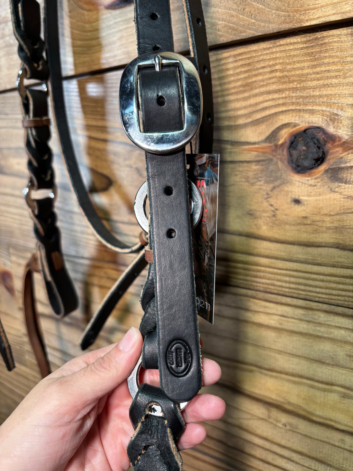 Joe Hipp Browband Headstall w/ Rings #2