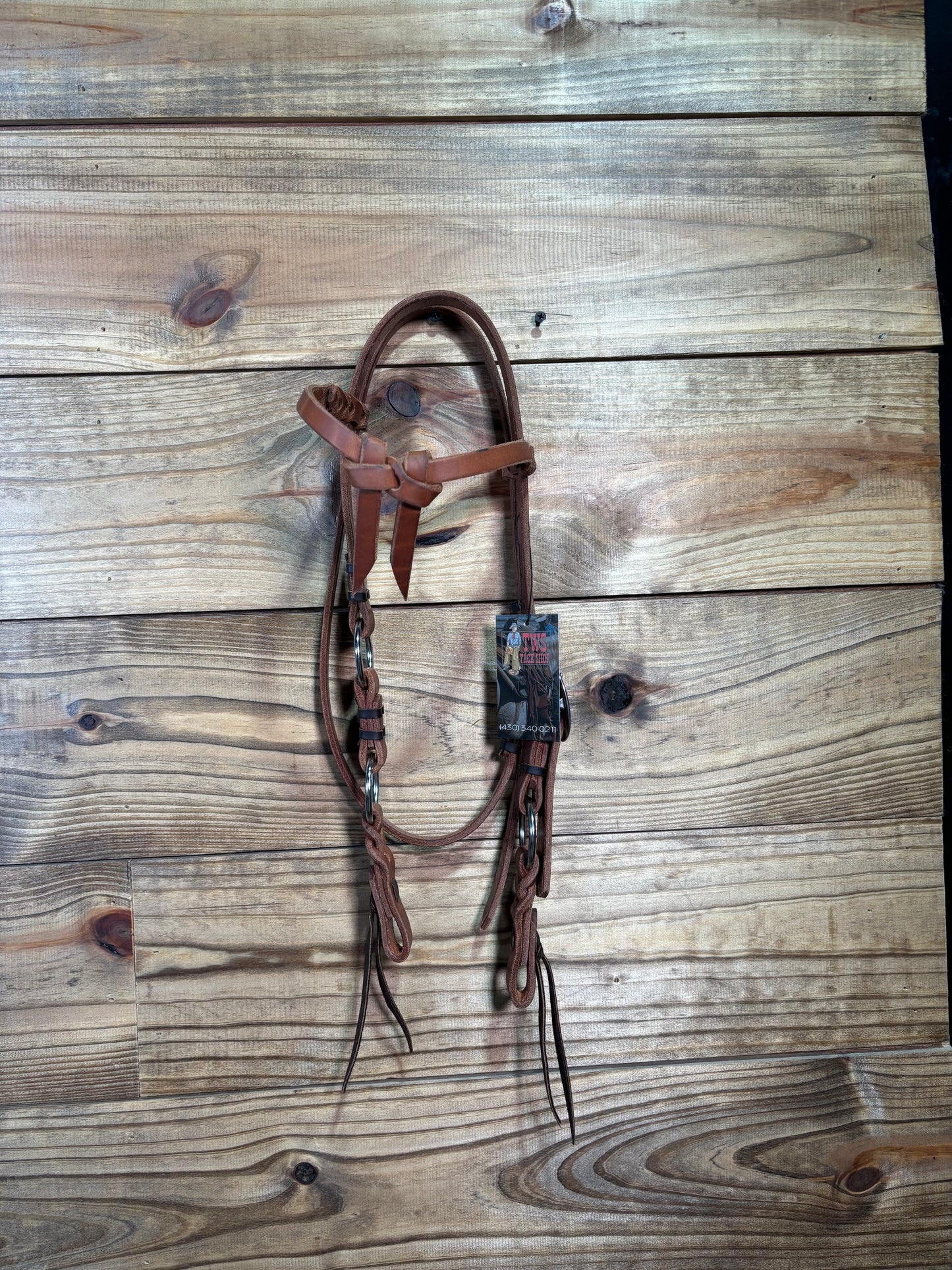 Joe Hipp Browband Headstall w/ Rings #1