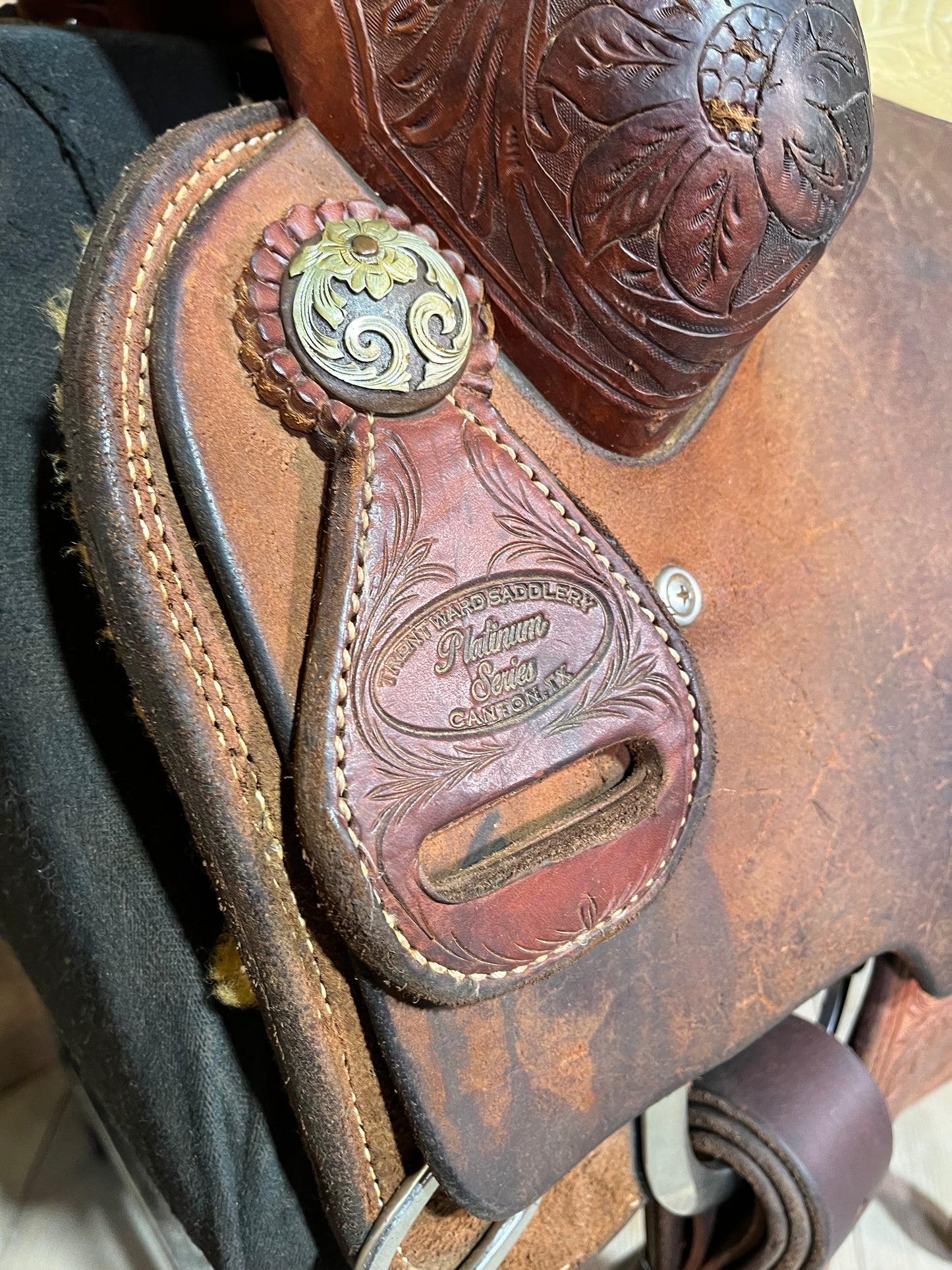 14 1/2" Trent Ward Platinum Roper ISUSED2392