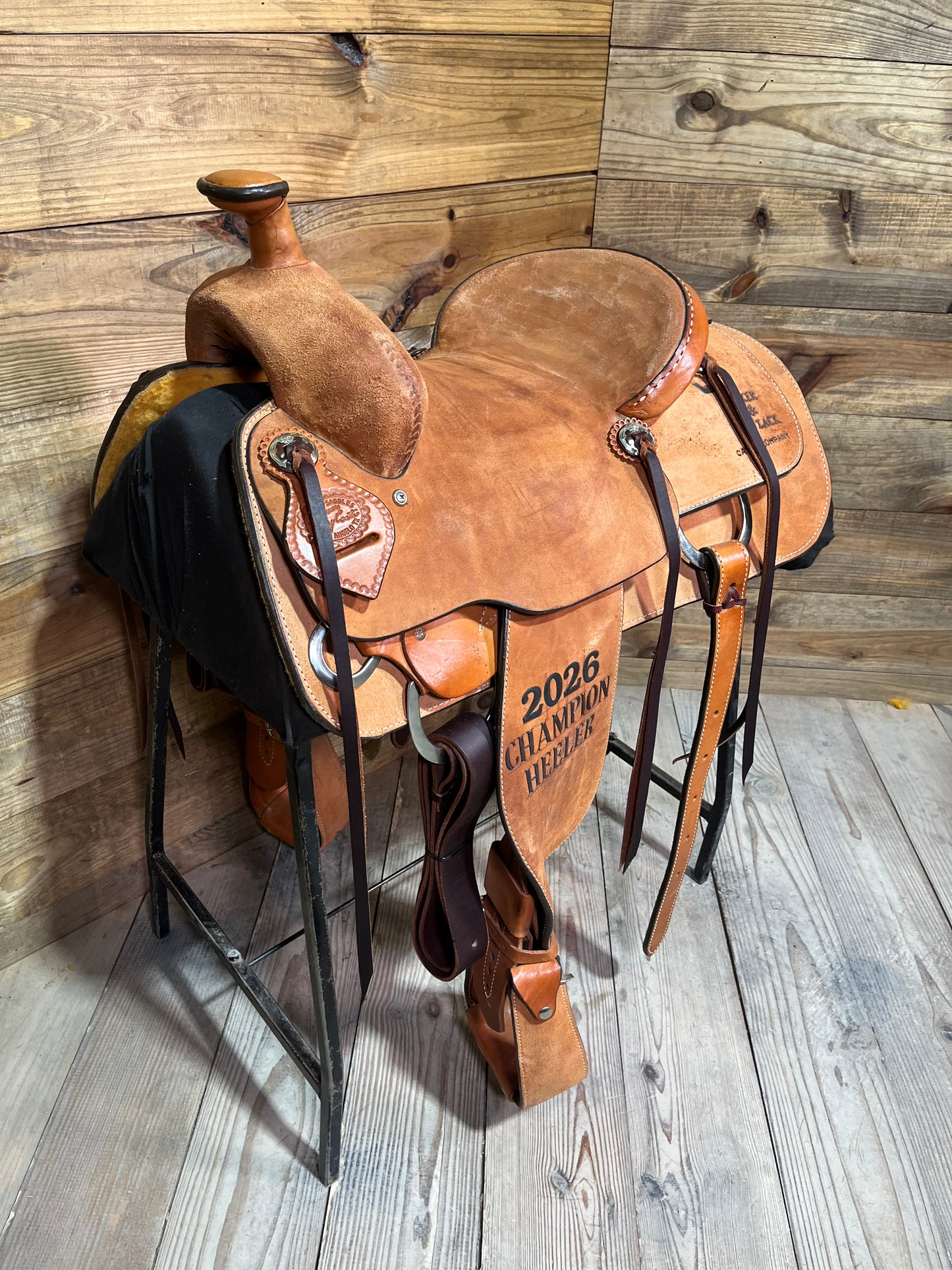 15" Lazy "L" Coats Roper ISUSED2394