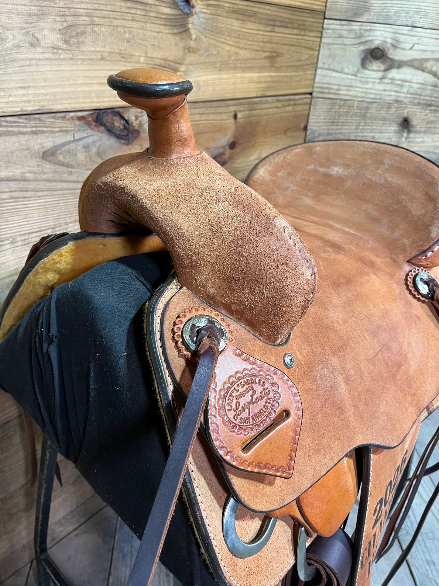 15" Lazy "L" Coats Roper ISUSED2394