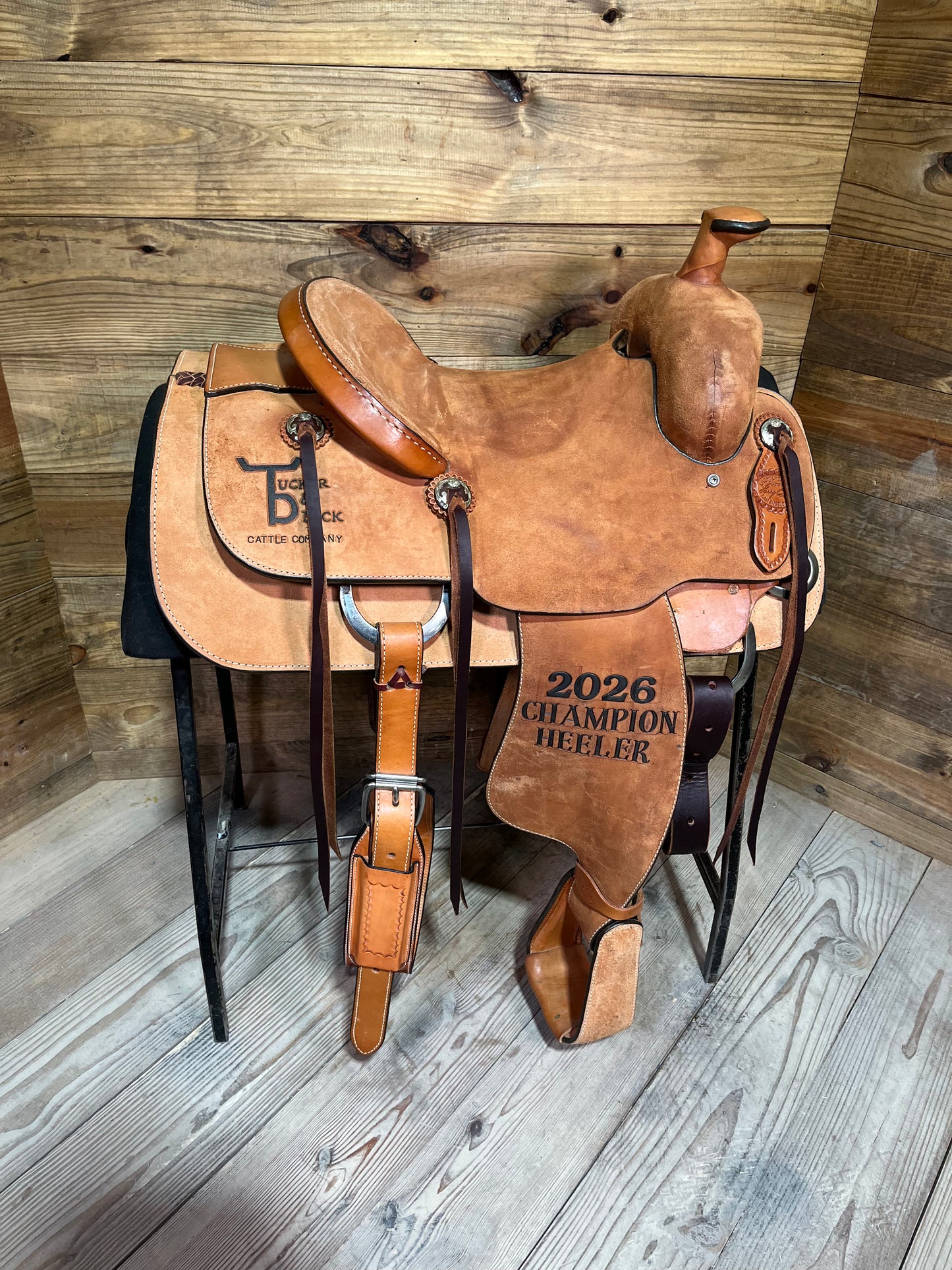 15" Lazy "L" Coats Roper ISUSED2394