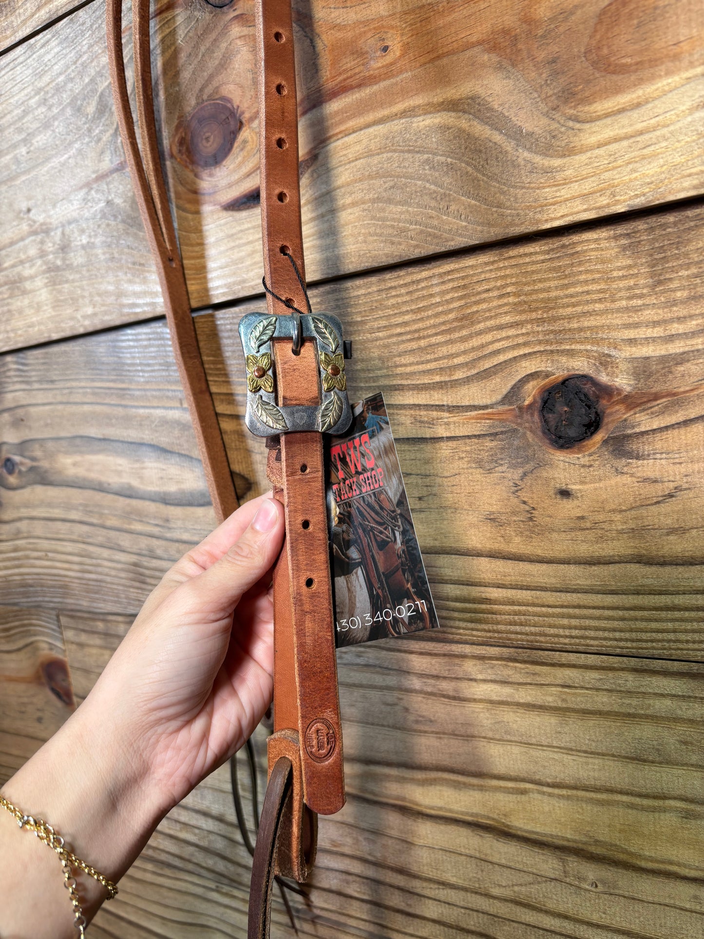 Joe Hipp Teskey Buckle Split Ear Headstall