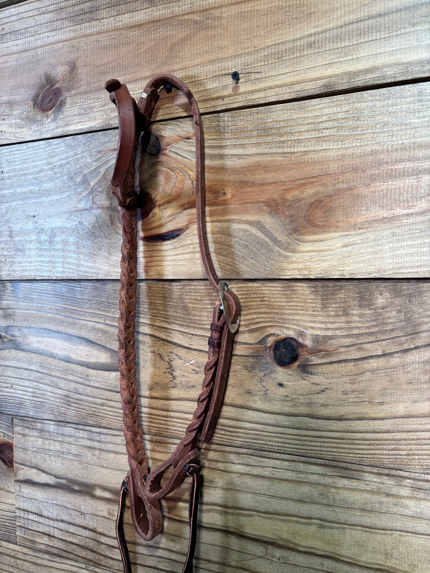 Joe Hipp Slide Ear Blood Knot Full Headstall