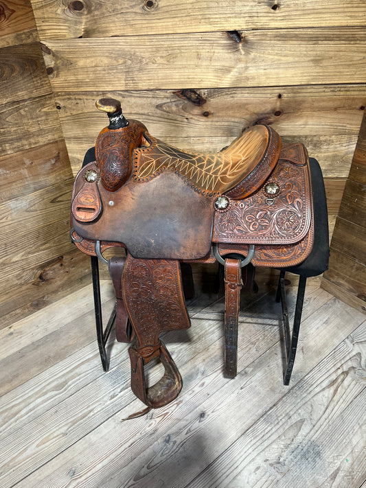 16" Trent Ward Platinum Calf Roper ISUSED2409