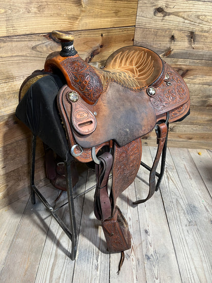 16" Trent Ward Platinum Calf Roper ISUSED2409