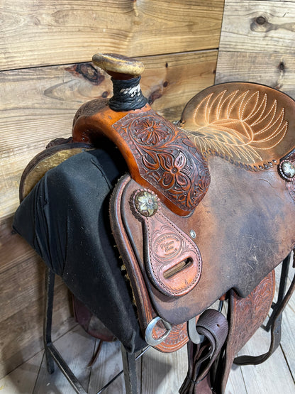 16" Trent Ward Platinum Calf Roper ISUSED2409
