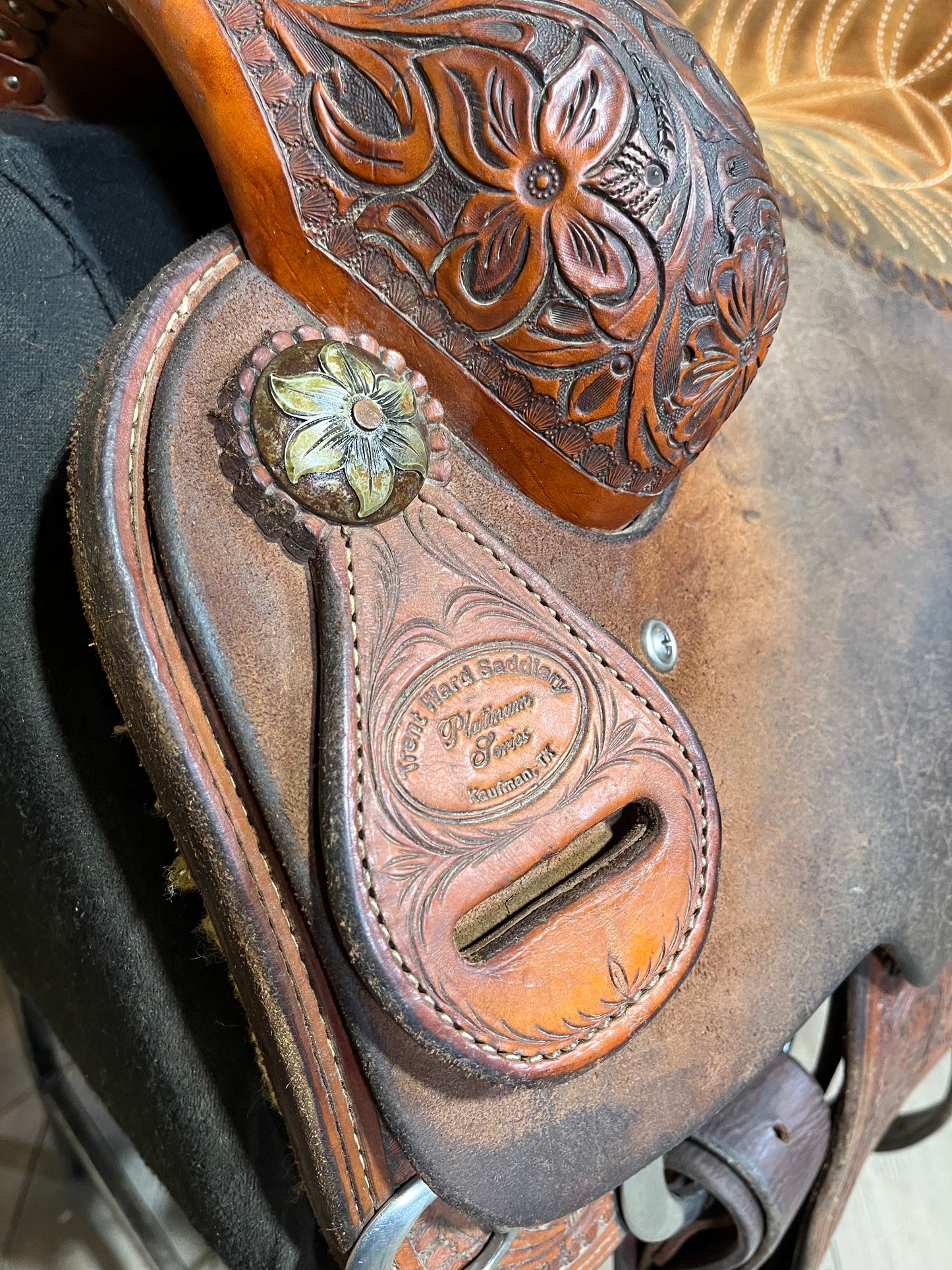 16" Trent Ward Platinum Calf Roper ISUSED2409