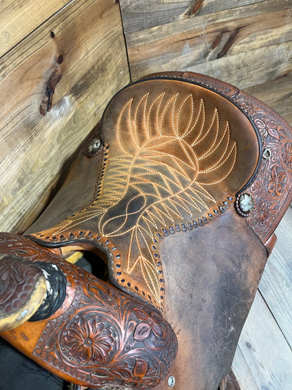 16" Trent Ward Platinum Calf Roper ISUSED2409