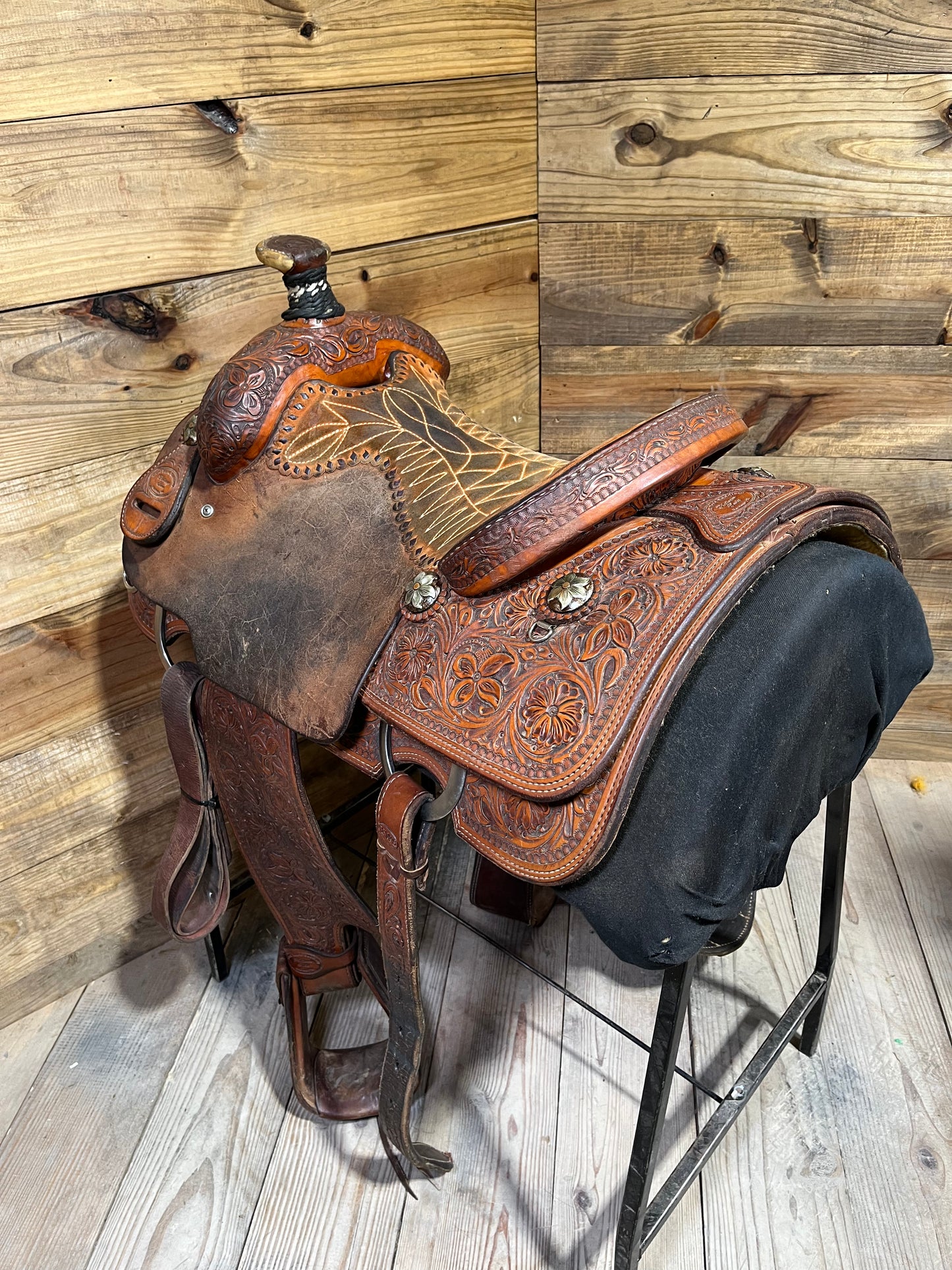 16" Trent Ward Platinum Calf Roper ISUSED2409