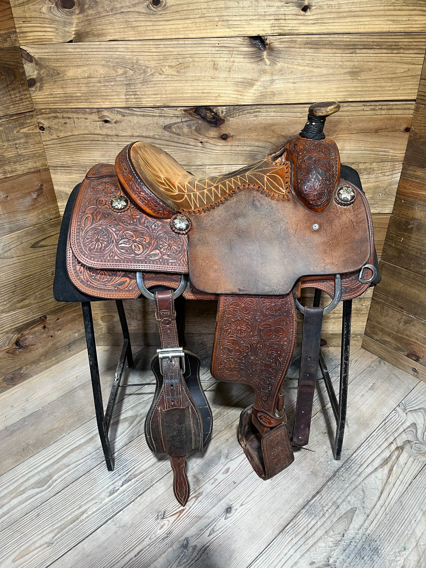 16" Trent Ward Platinum Calf Roper ISUSED2409