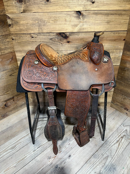 16" Trent Ward Platinum Calf Roper ISUSED2409
