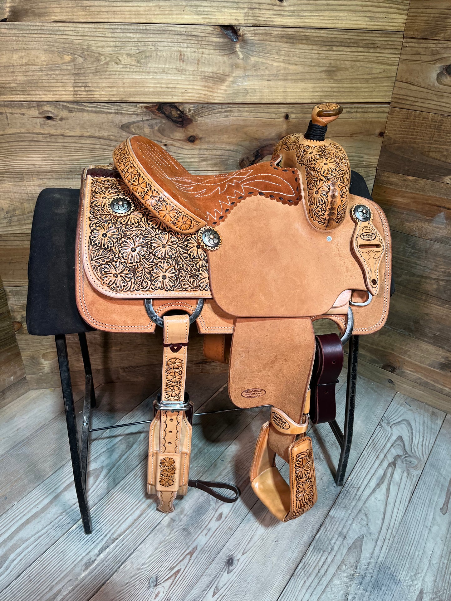 13 1/2" Trent Ward OY Calf Roper ISCS101-26