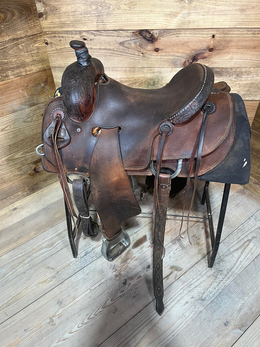 Trent Ward WJ Ranch Saddle ISUSED1776