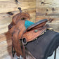 14 1/2” Cowpuncher Barrel Saddle ISUSED2437