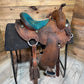 14 1/2” Cowpuncher Barrel Saddle ISUSED2437