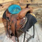 14 1/2” Cowpuncher Barrel Saddle ISUSED2437