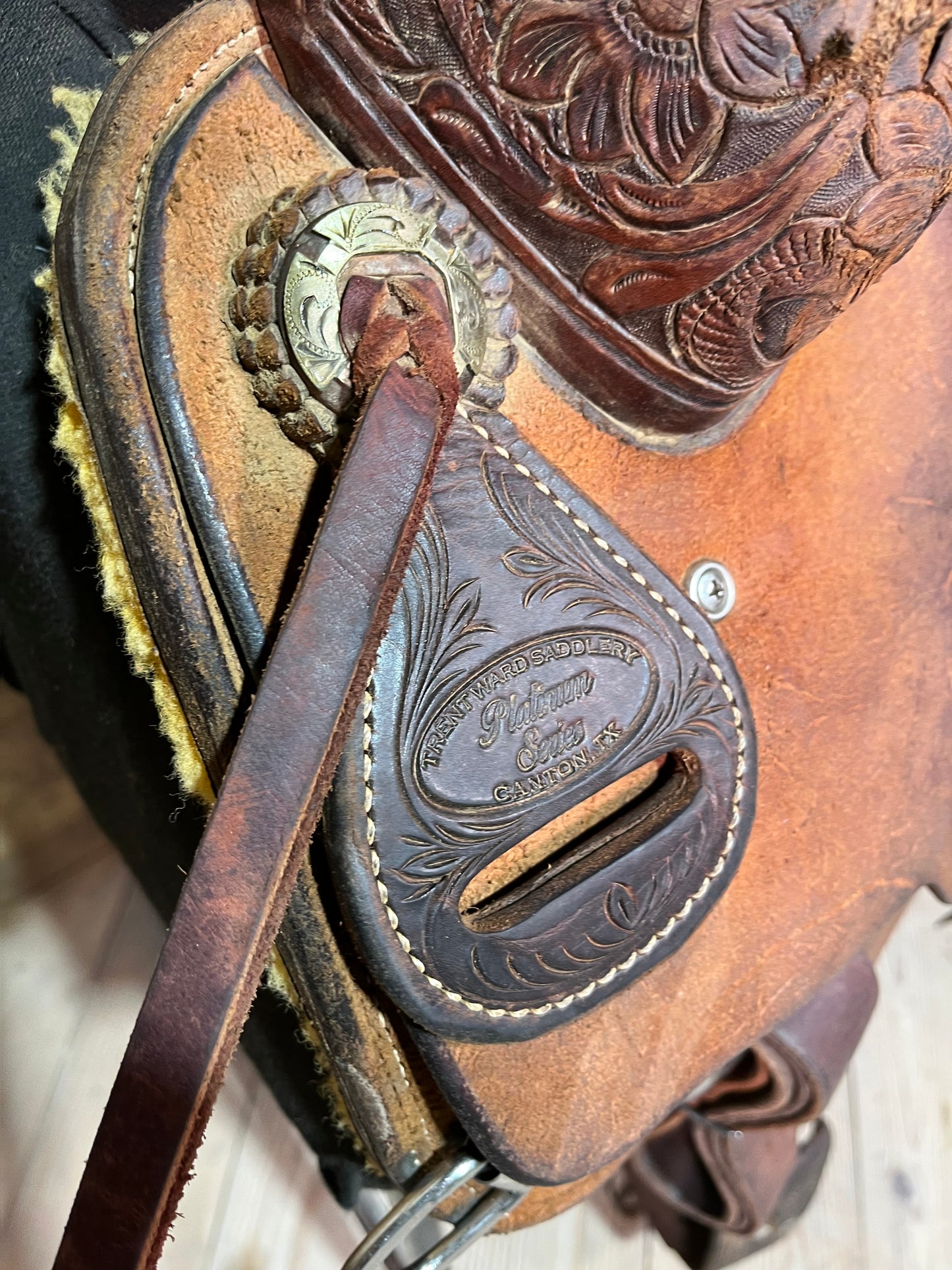 14 1/2” Trent Ward Platinum Roper ISUSED2441