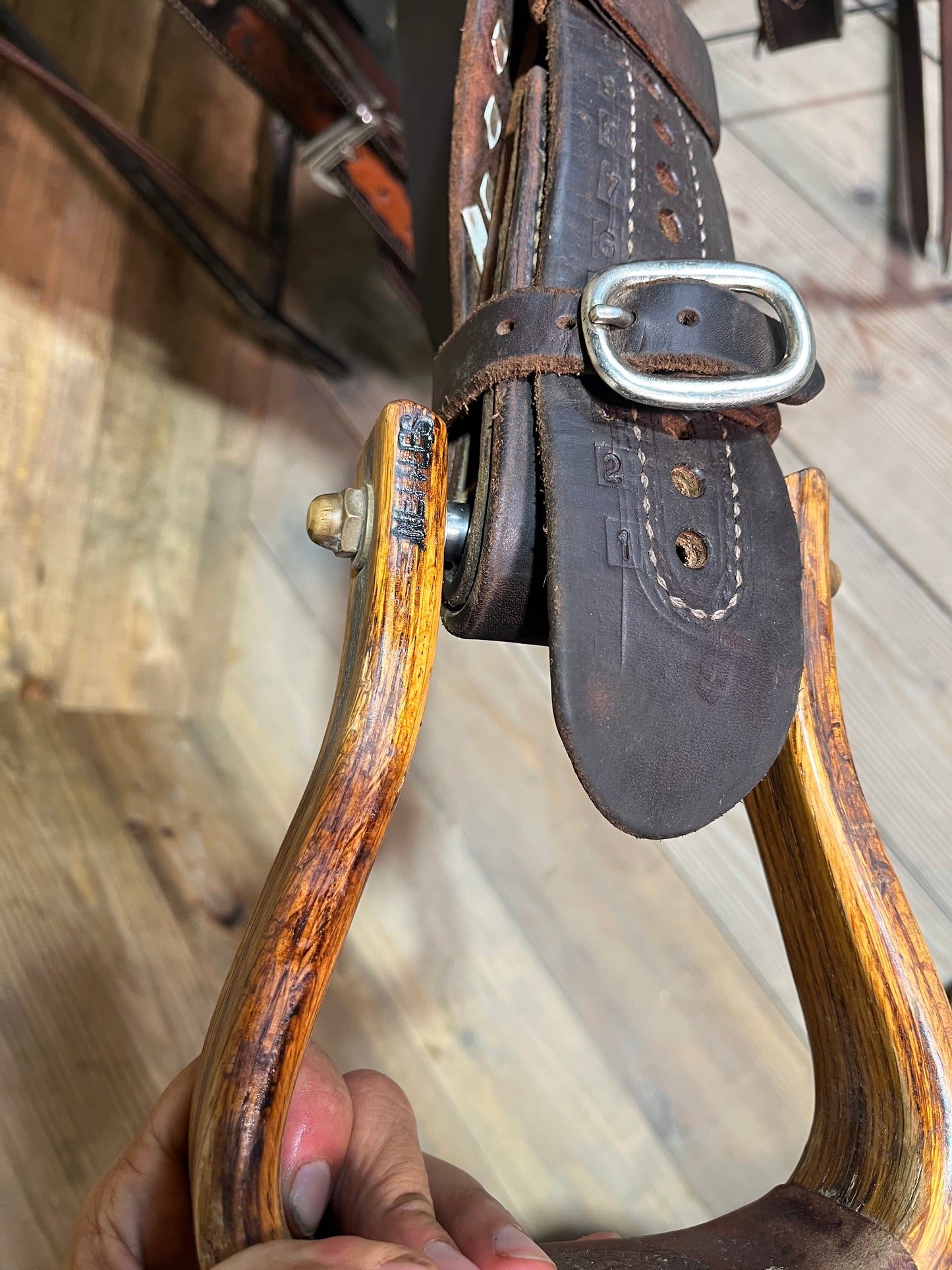 15 1/2” Trent Ward Signature BW Ranch Cutter ISUSED2456