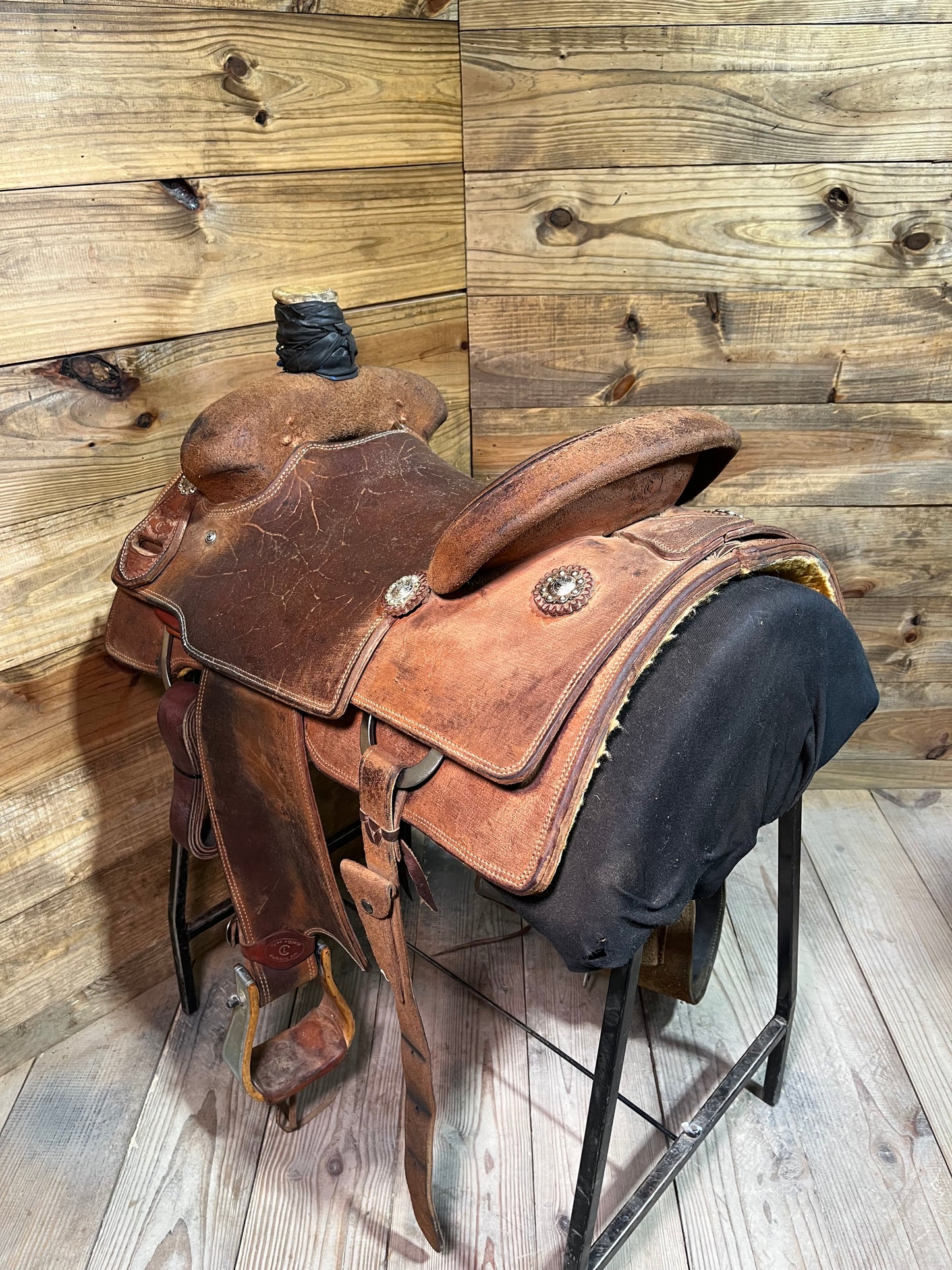 15 1/2” Ryan Liggett Custom Roper ISUSED2459