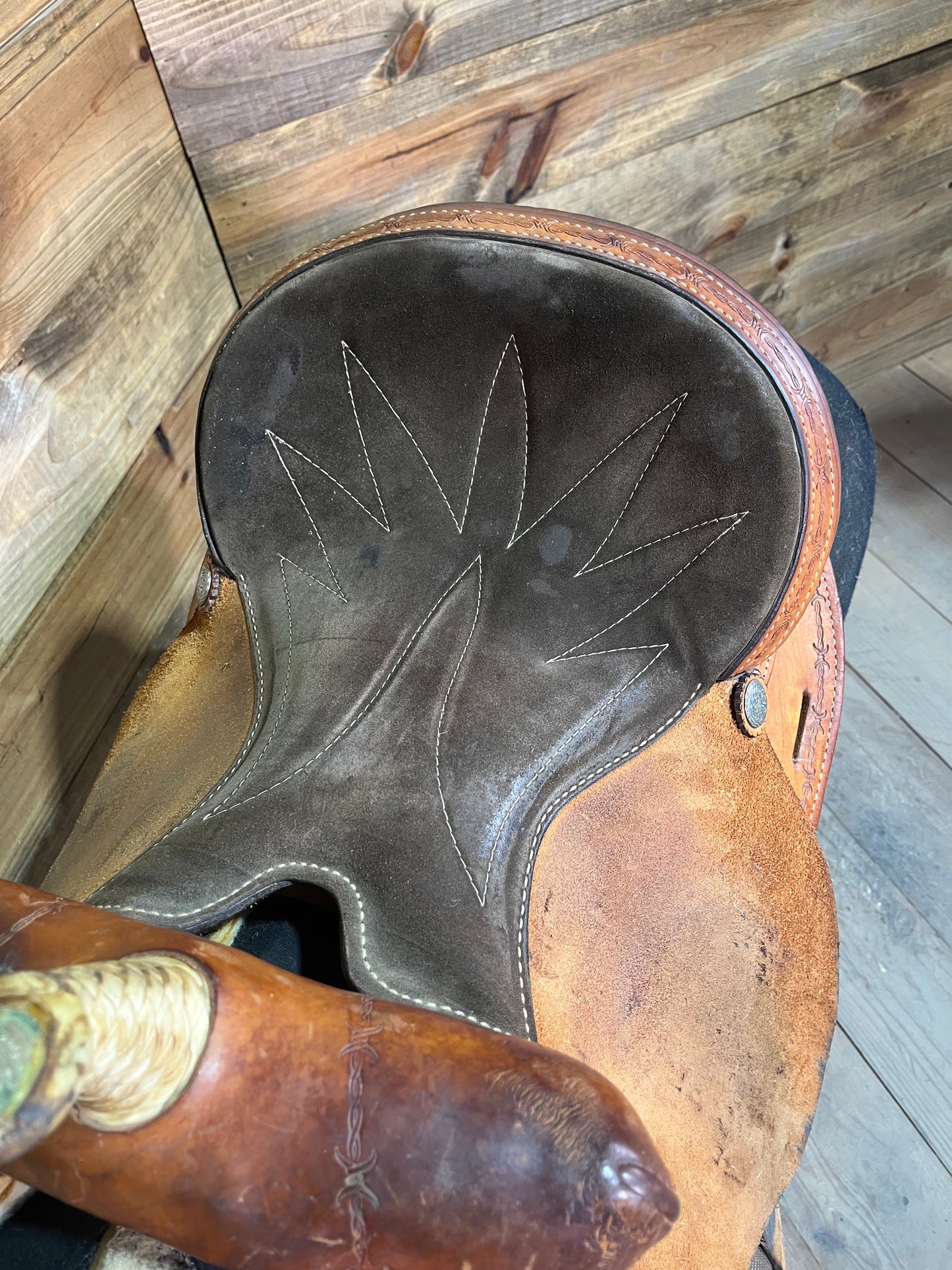 Ran Ten Barrel Saddle ISSUED1816