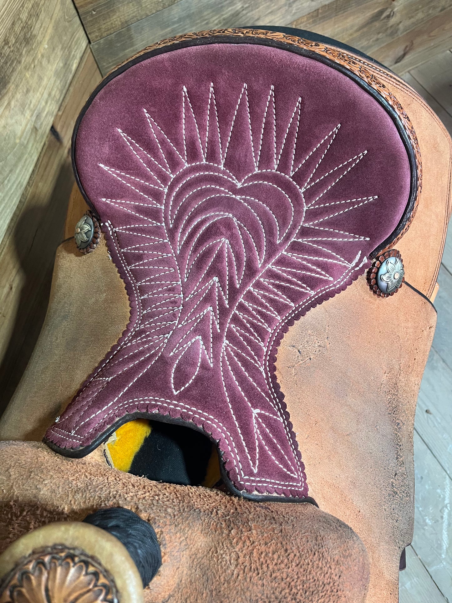 DEMO Trent Ward Saddlery Platinum Roper ISUSED1818