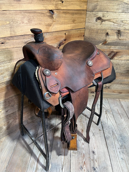15 1/4” Emperor Ranch Saddle ISUSED2482