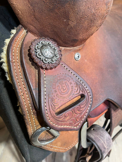 15 1/4” Emperor Ranch Saddle ISUSED2482