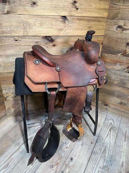 15 1/4” Emperor Ranch Saddle ISUSED2482