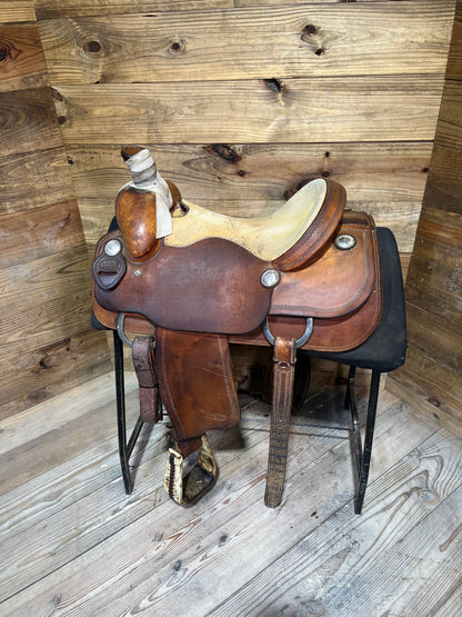 15” Handmade Bader Saddlery Roper ISUSED2483