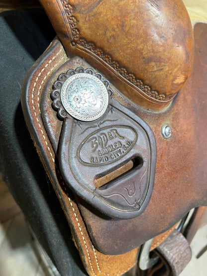 15” Handmade Bader Saddlery Roper ISUSED2483